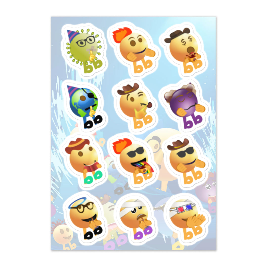 Megabb MaMa Stickers - Emojibb