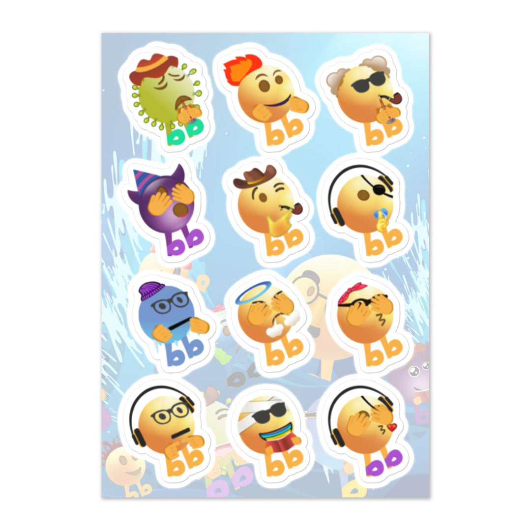 Megabb MaMa Stickers - Emojibb