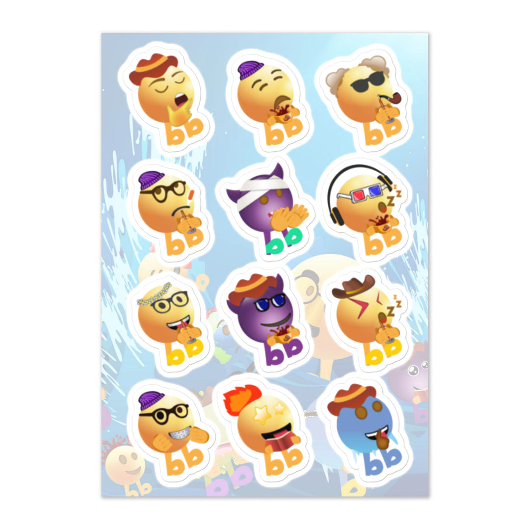 Megabb MaMa Stickers - Emojibb