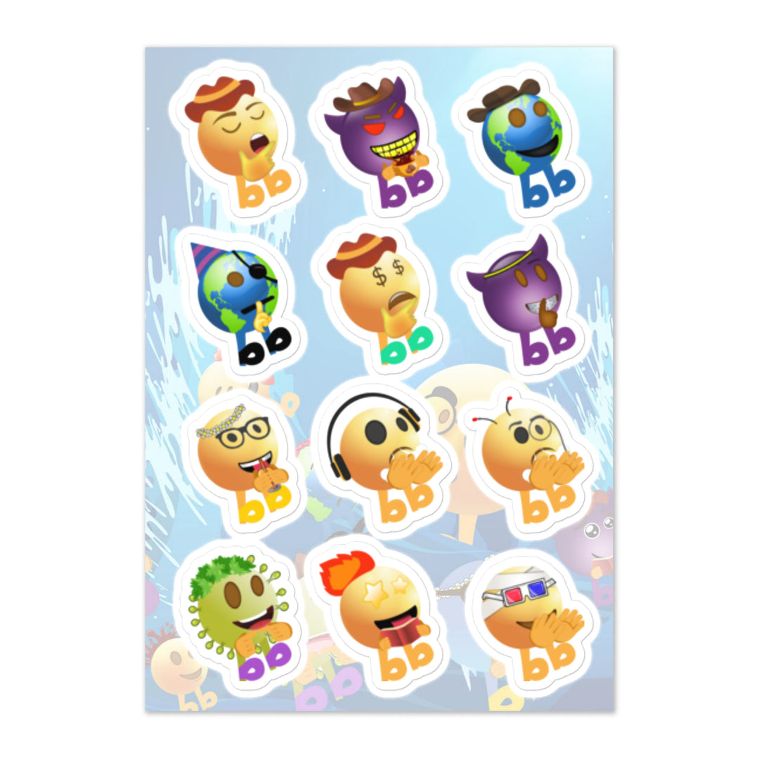 Megabb MaMa Stickers - Emojibb