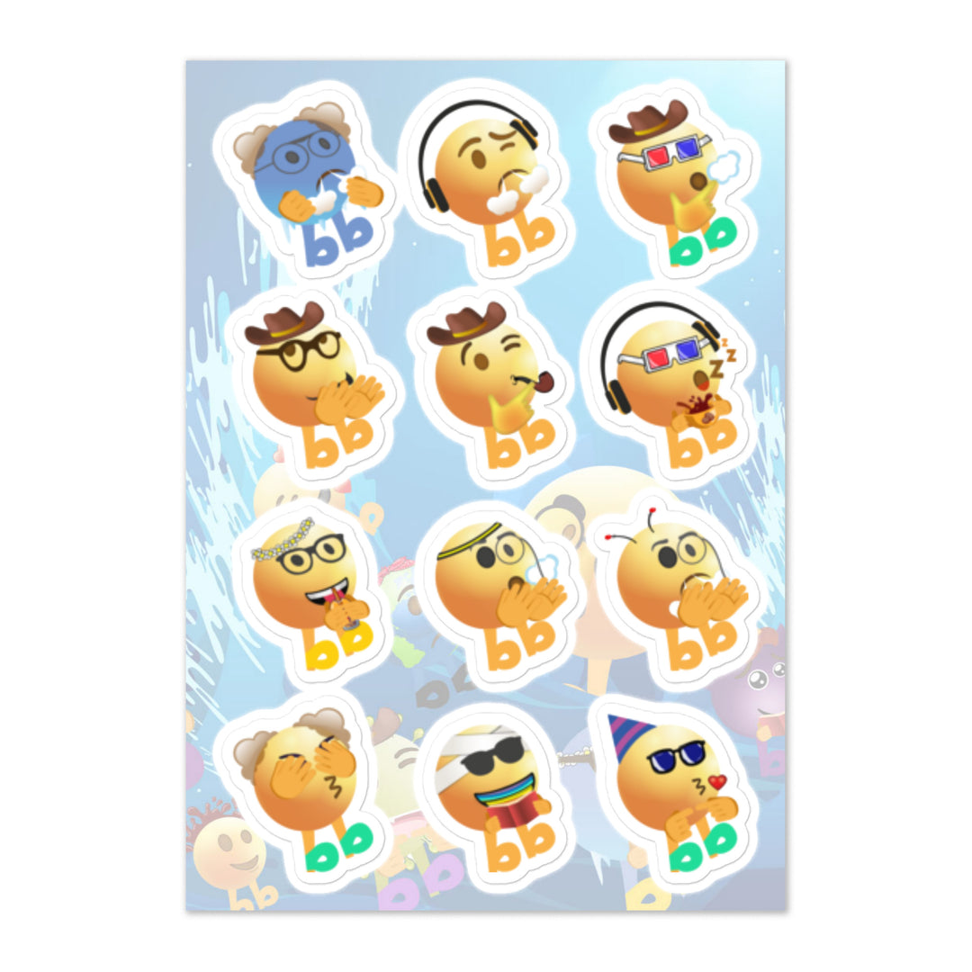 Megabb MaMa Stickers - Emojibb