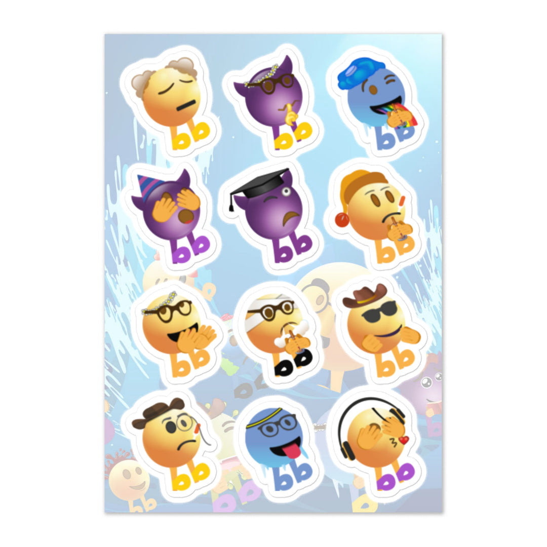 Megabb MaMa Stickers - Emojibb