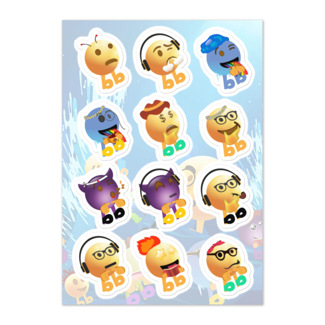 Megabb MaMa Stickers - Emojibb