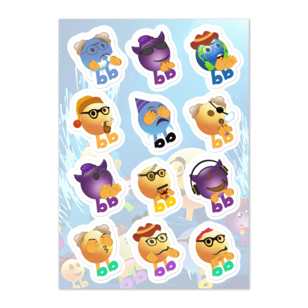 Megabb MaMa Stickers - Emojibb