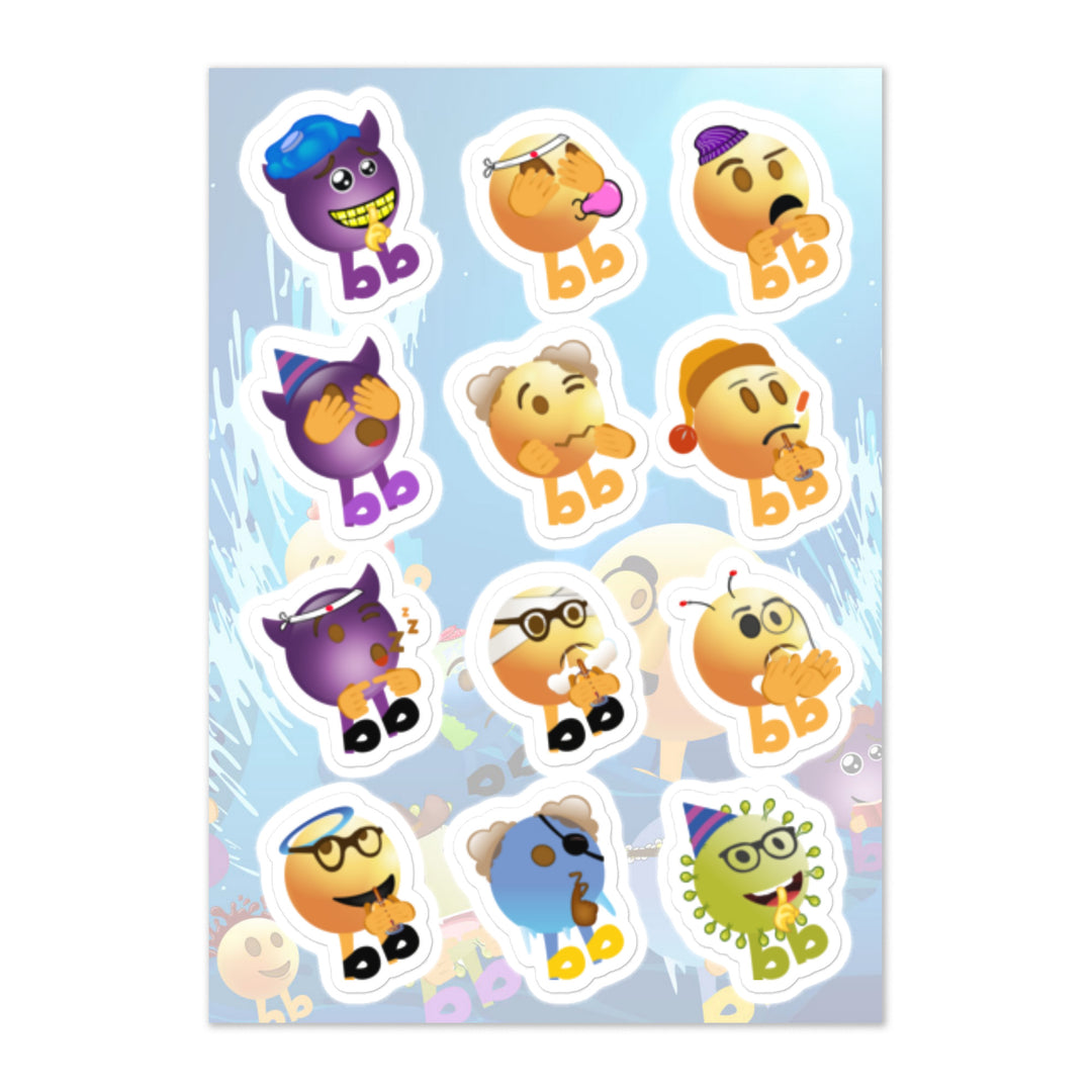 Megabb MaMa Stickers - Emojibb