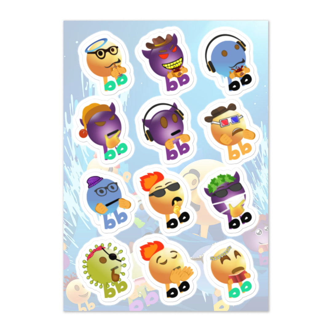 Megabb MaMa Stickers - Emojibb