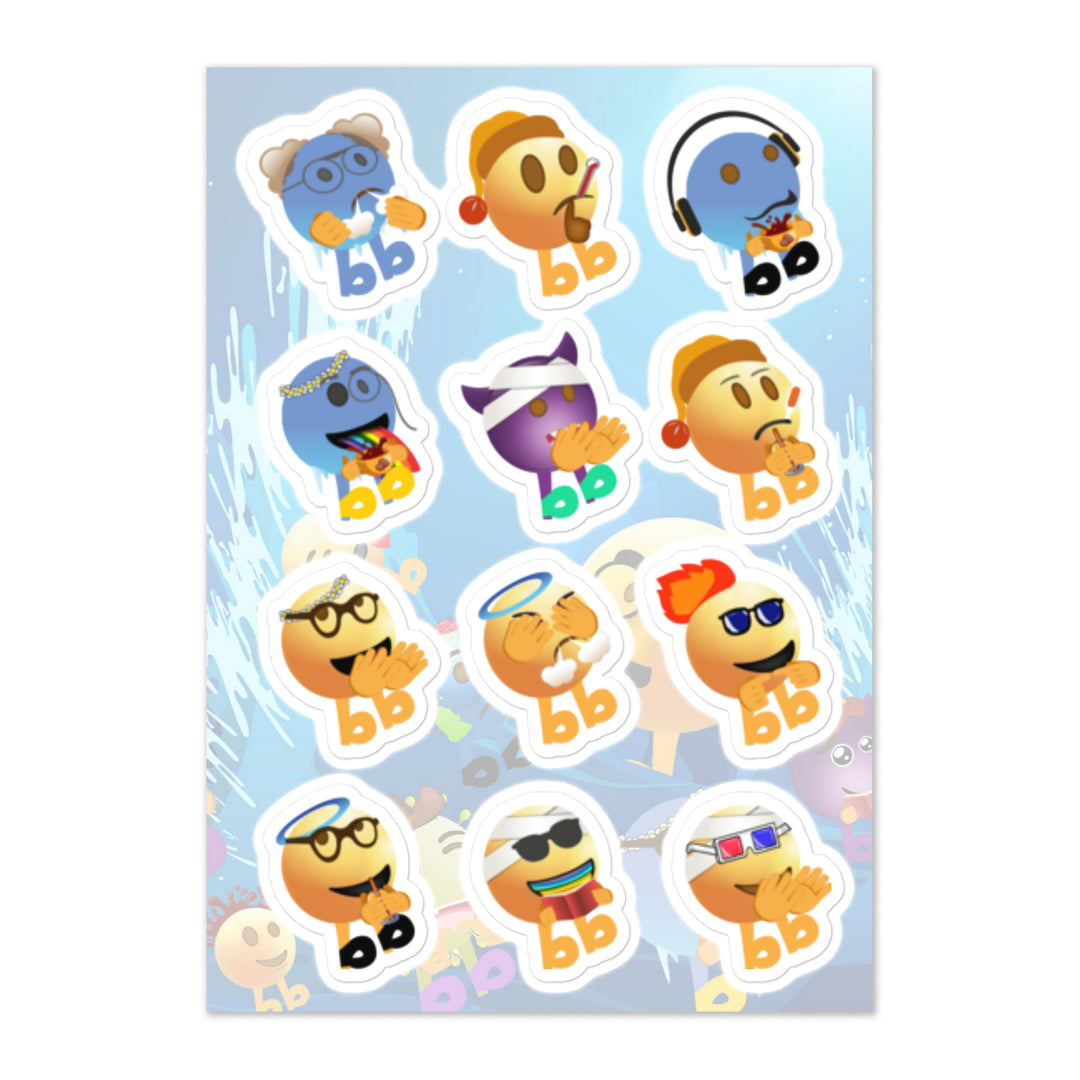 Megabb MaMa Stickers - Emojibb