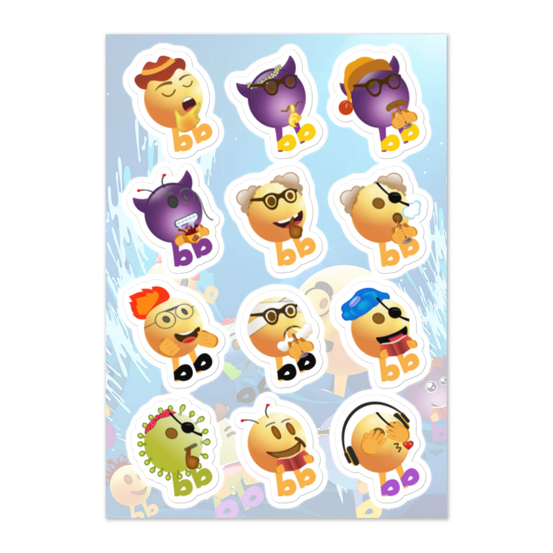 Megabb MaMa Stickers - Emojibb