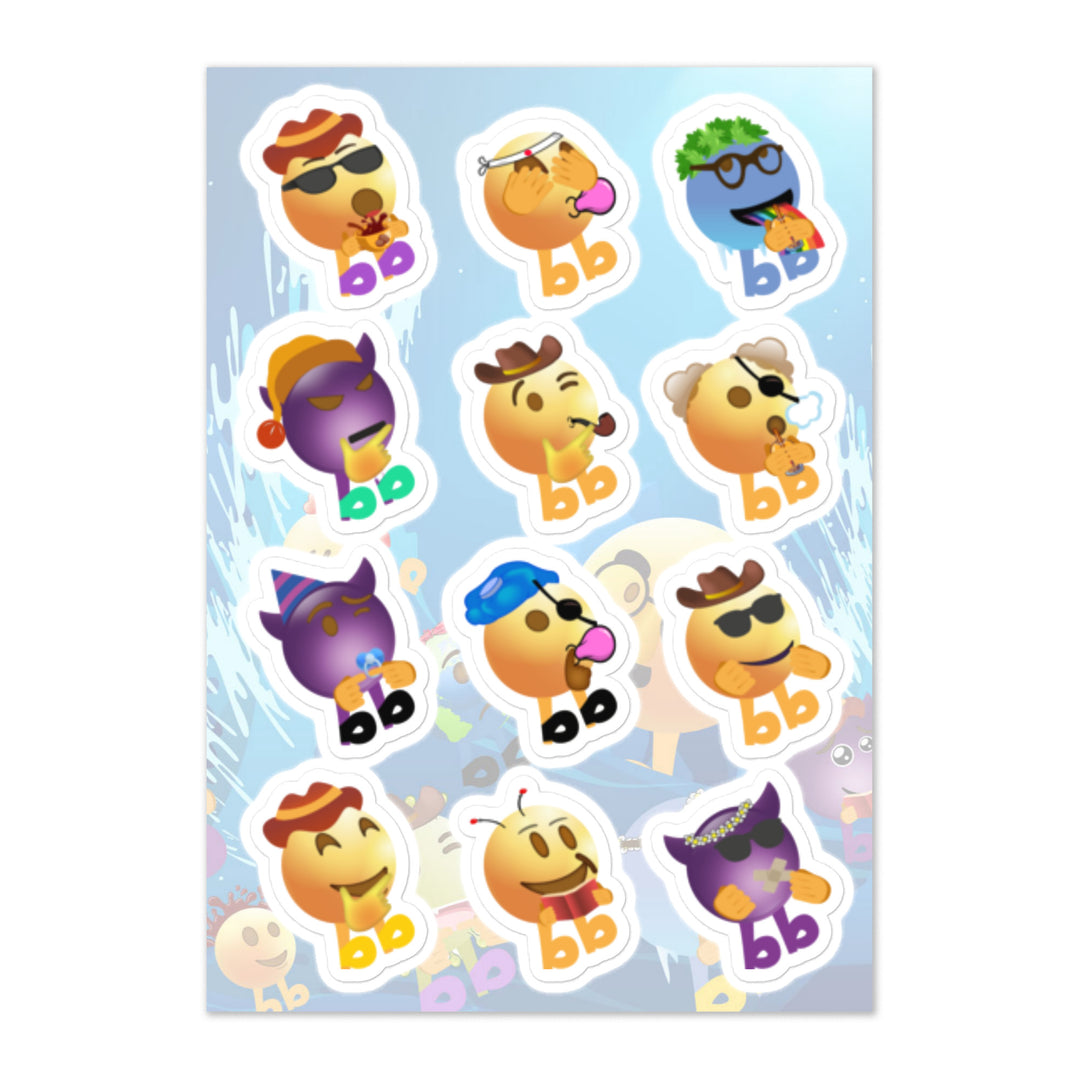 Megabb MaMa Stickers - Emojibb