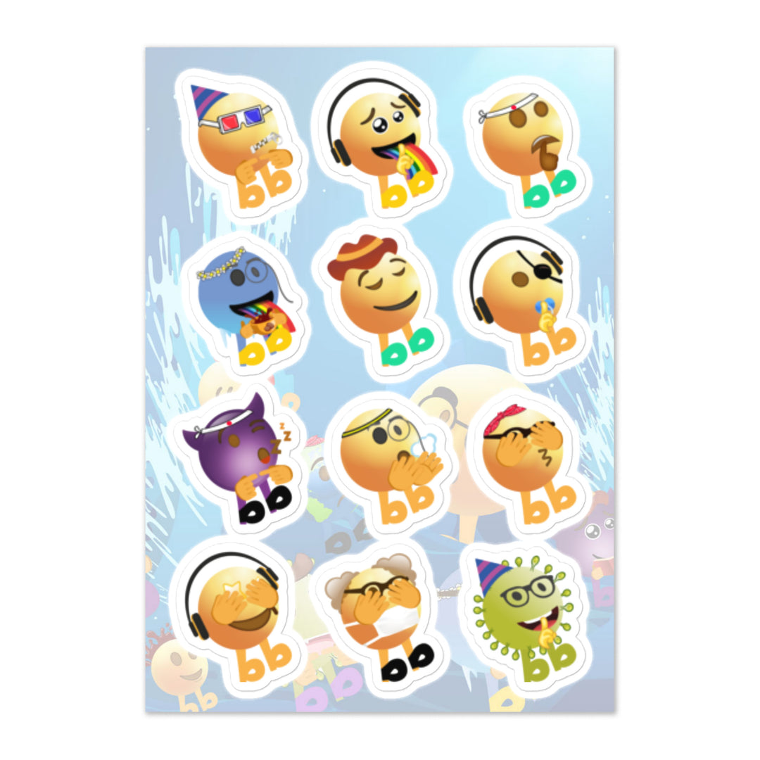 Megabb MaMa Stickers - Emojibb