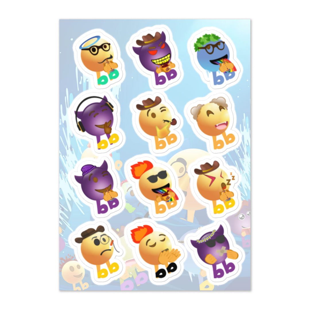 Megabb MaMa Stickers - Emojibb