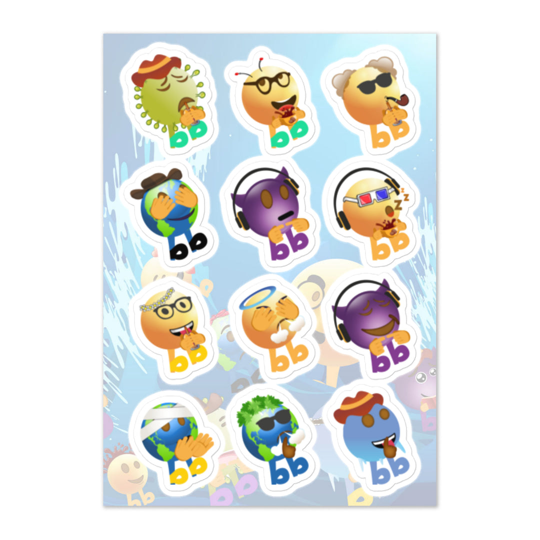 Megabb MaMa Stickers - Emojibb