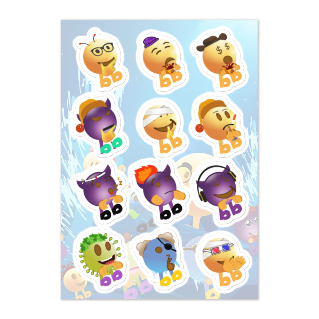 Megabb MaMa Stickers - Emojibb