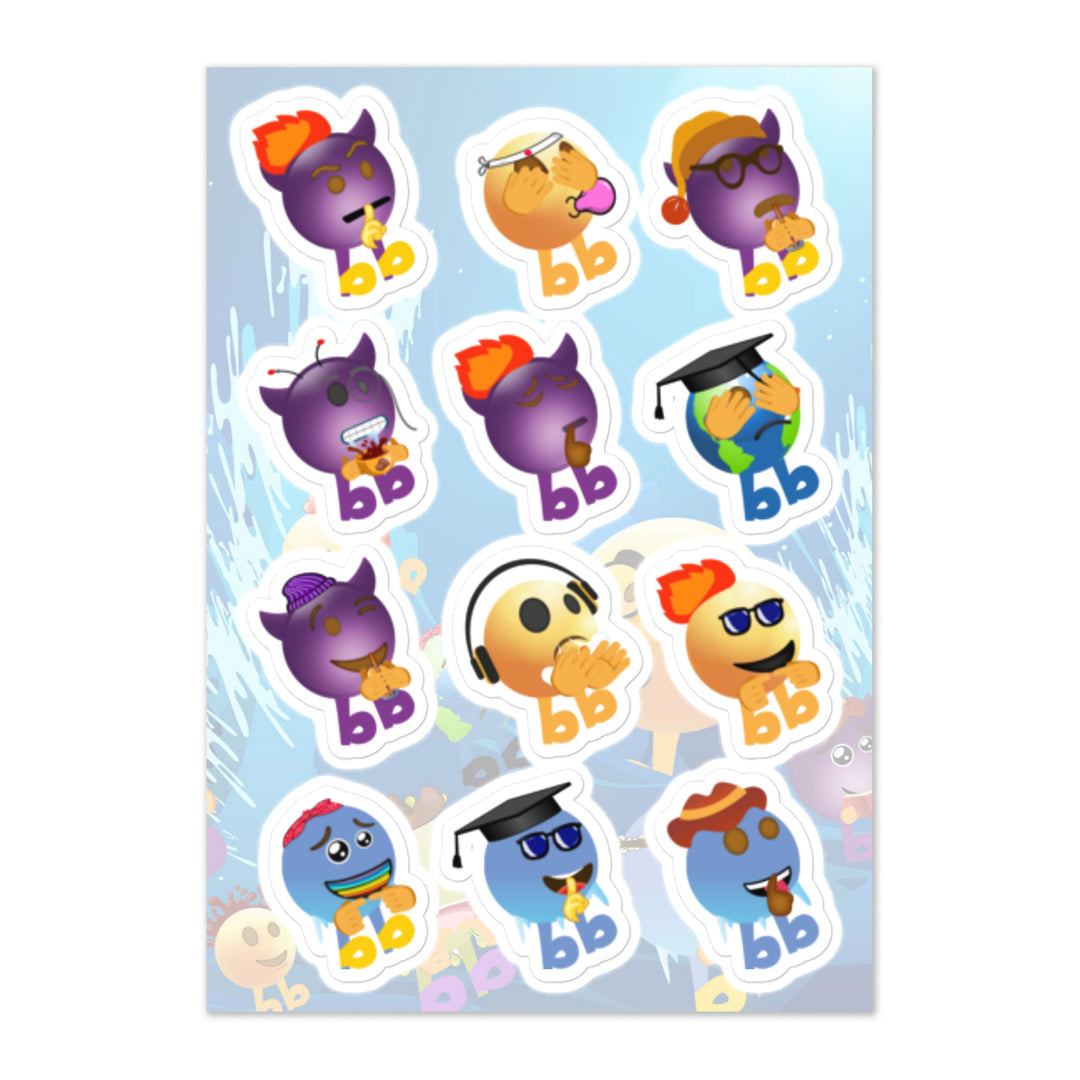 Megabb MaMa Stickers - Emojibb