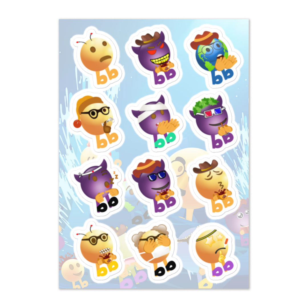 Megabb MaMa Stickers - Emojibb