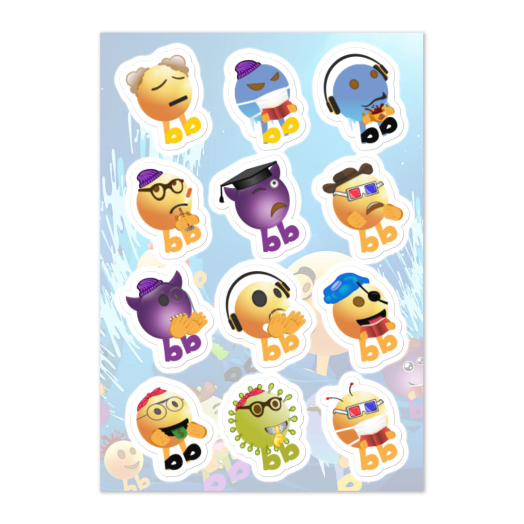 Megabb MaMa Stickers - Emojibb