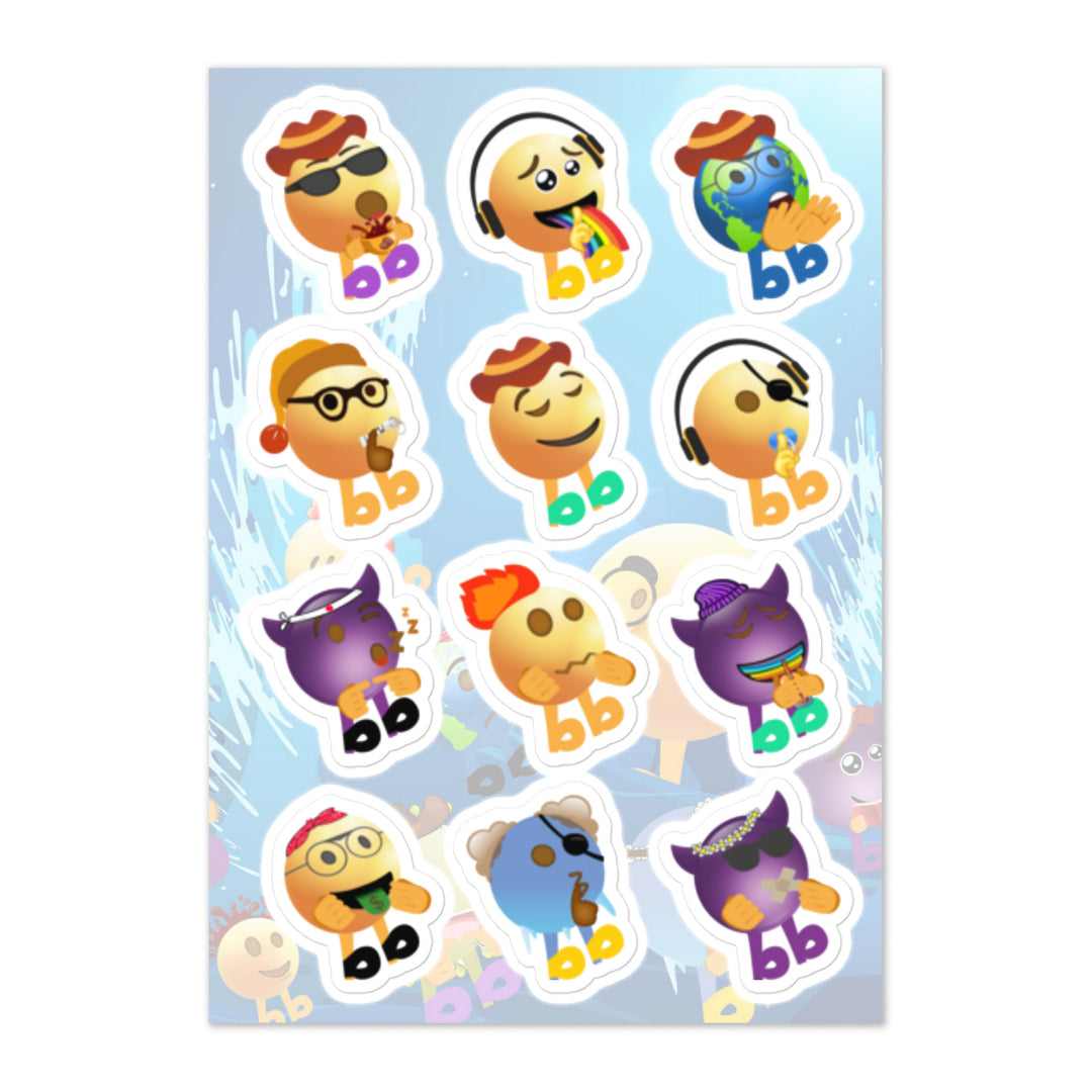 Megabb MaMa Stickers - Emojibb