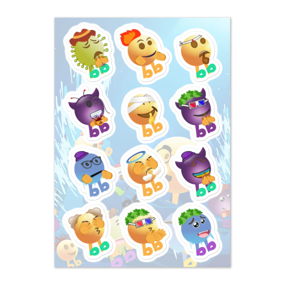 Megabb MaMa Stickers - Emojibb