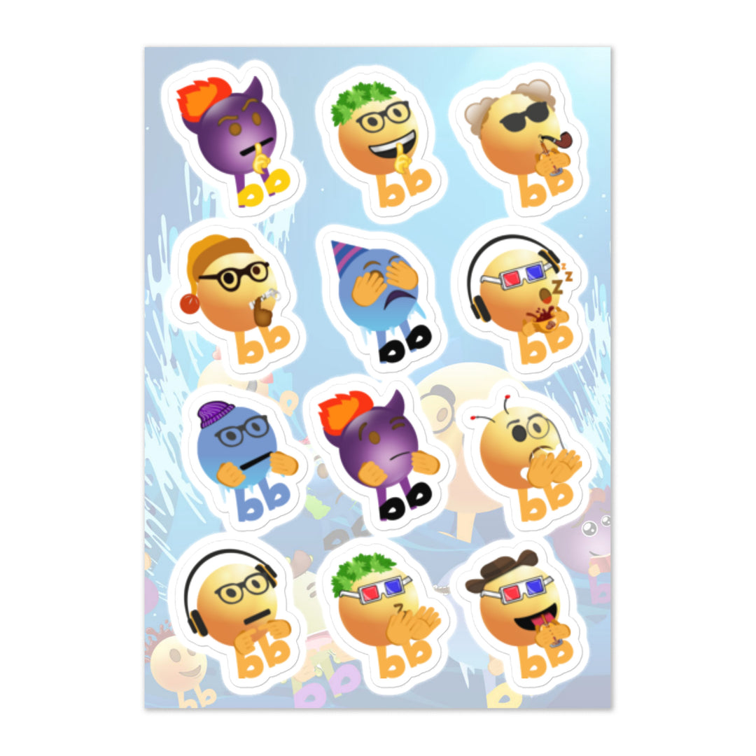 Megabb MaMa Stickers - Emojibb