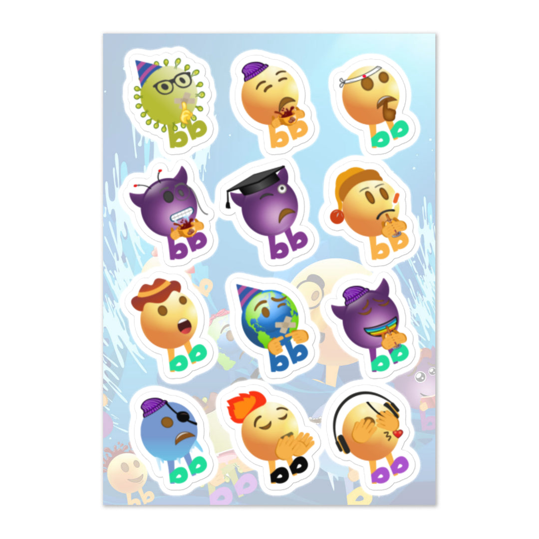 Megabb MaMa Stickers - Emojibb