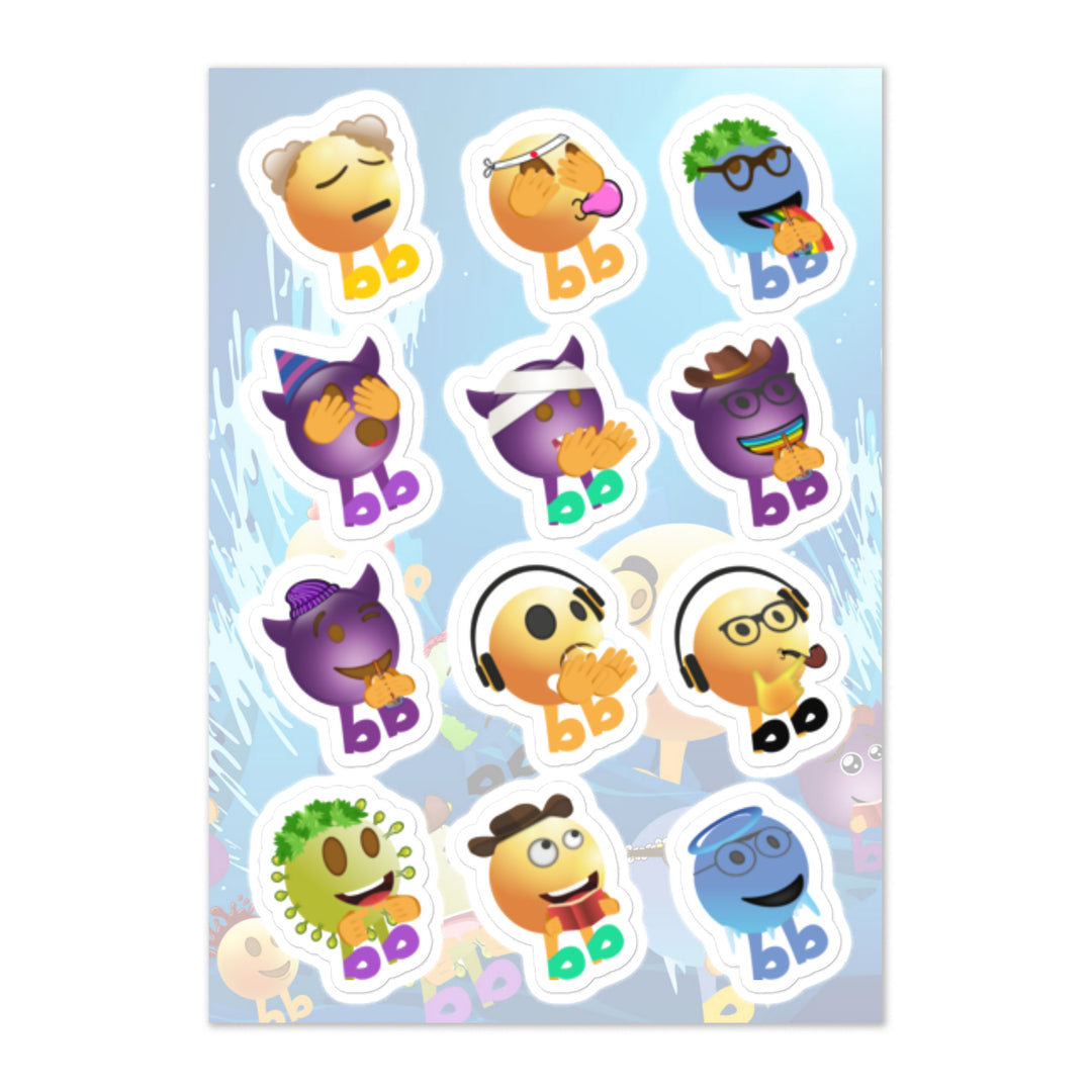 Megabb MaMa Stickers - Emojibb