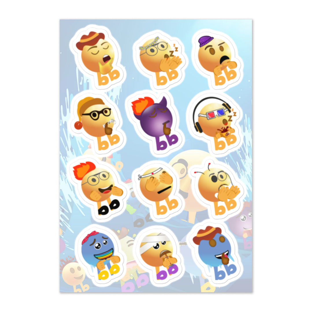 Megabb MaMa Stickers - Emojibb