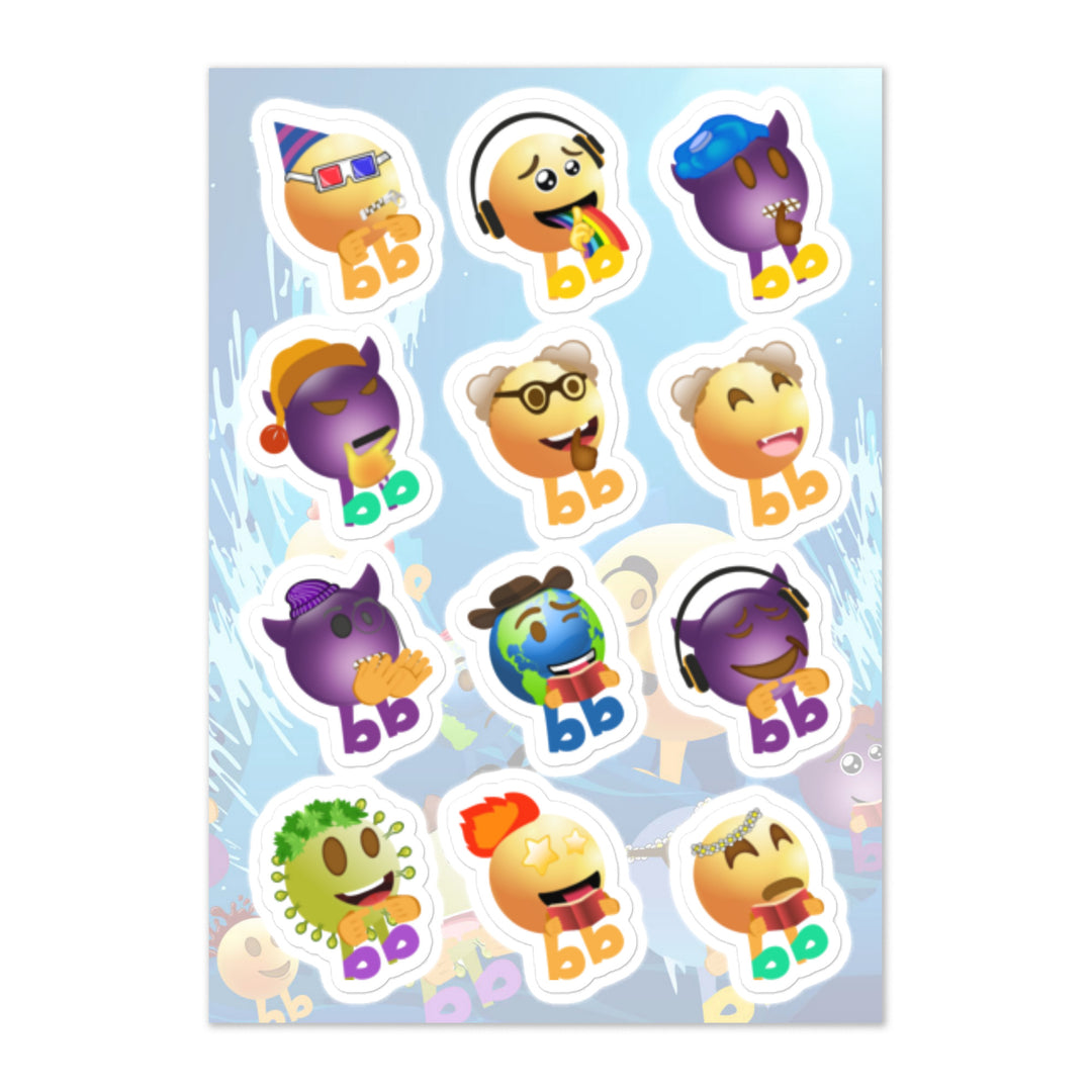 Megabb MaMa Stickers - Emojibb