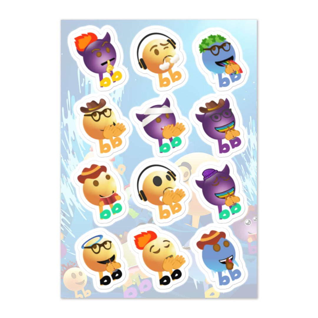 Megabb MaMa Stickers - Emojibb