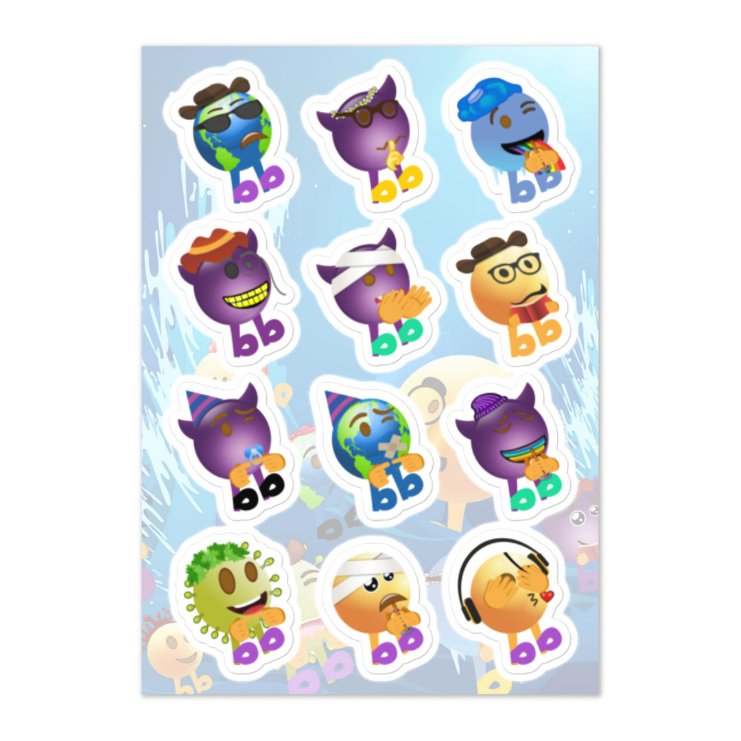 Megabb MaMa Stickers - Emojibb