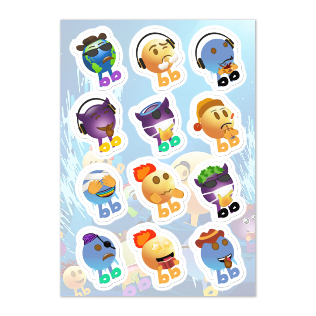 Megabb MaMa Stickers - Emojibb