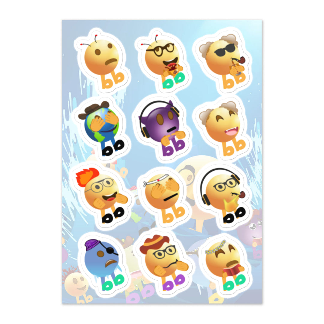 Megabb MaMa Stickers - Emojibb