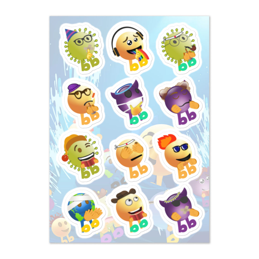 Megabb MaMa Stickers - Emojibb