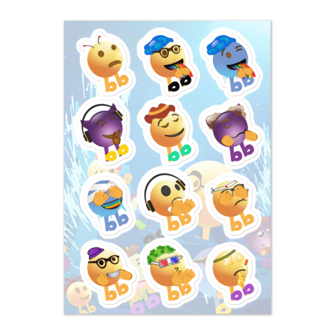 Megabb MaMa Stickers - Emojibb