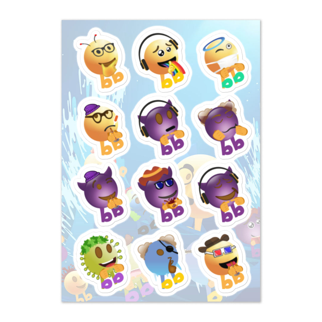 Megabb MaMa Stickers - Emojibb