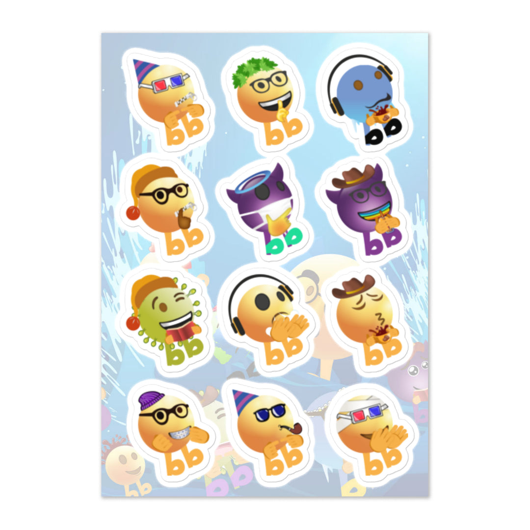 Megabb MaMa Stickers - Emojibb