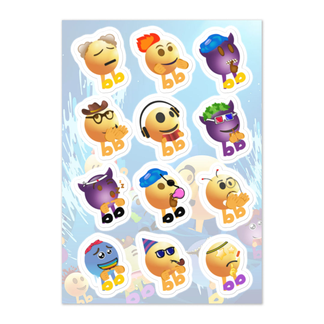 Megabb MaMa Stickers - Emojibb