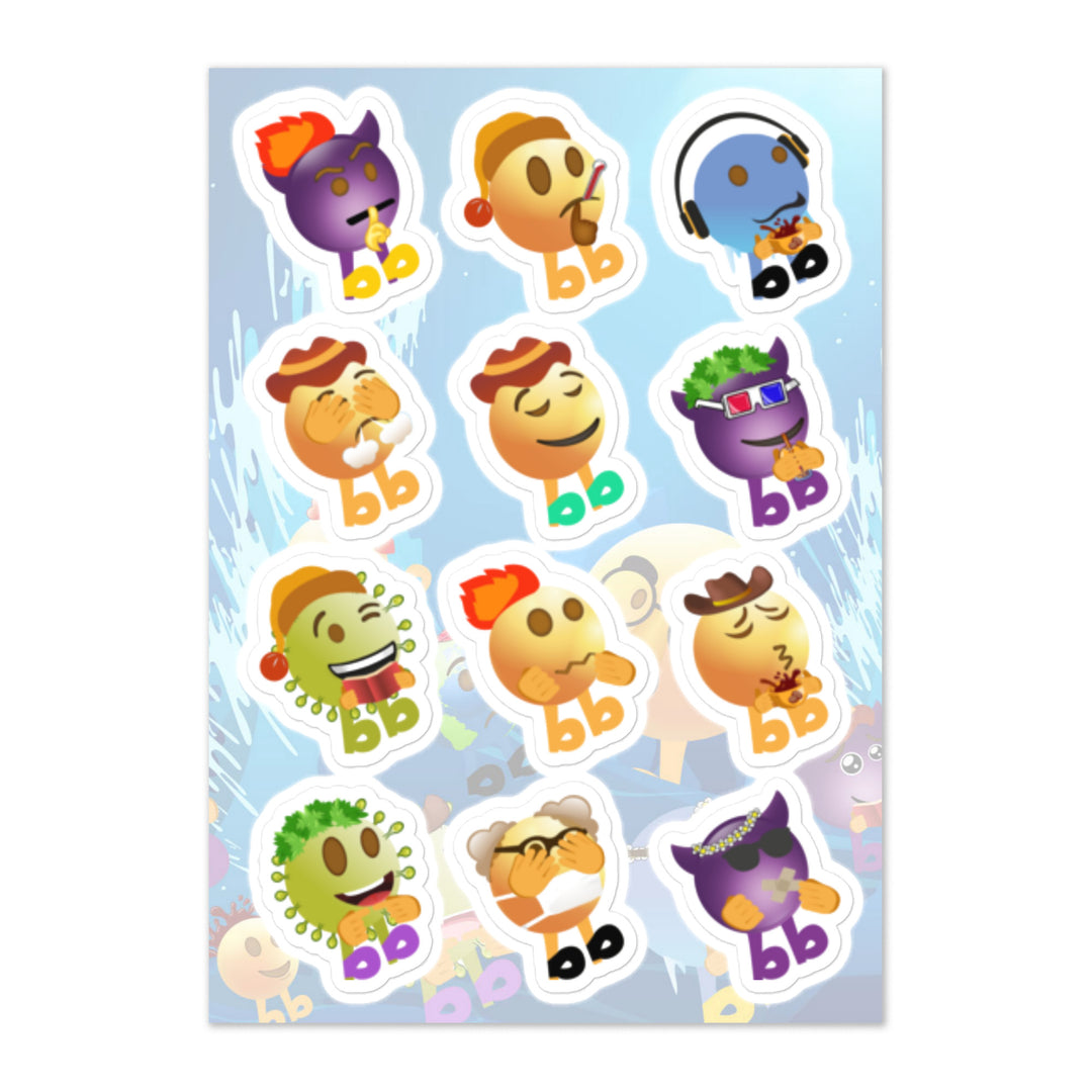 Megabb MaMa Stickers - Emojibb