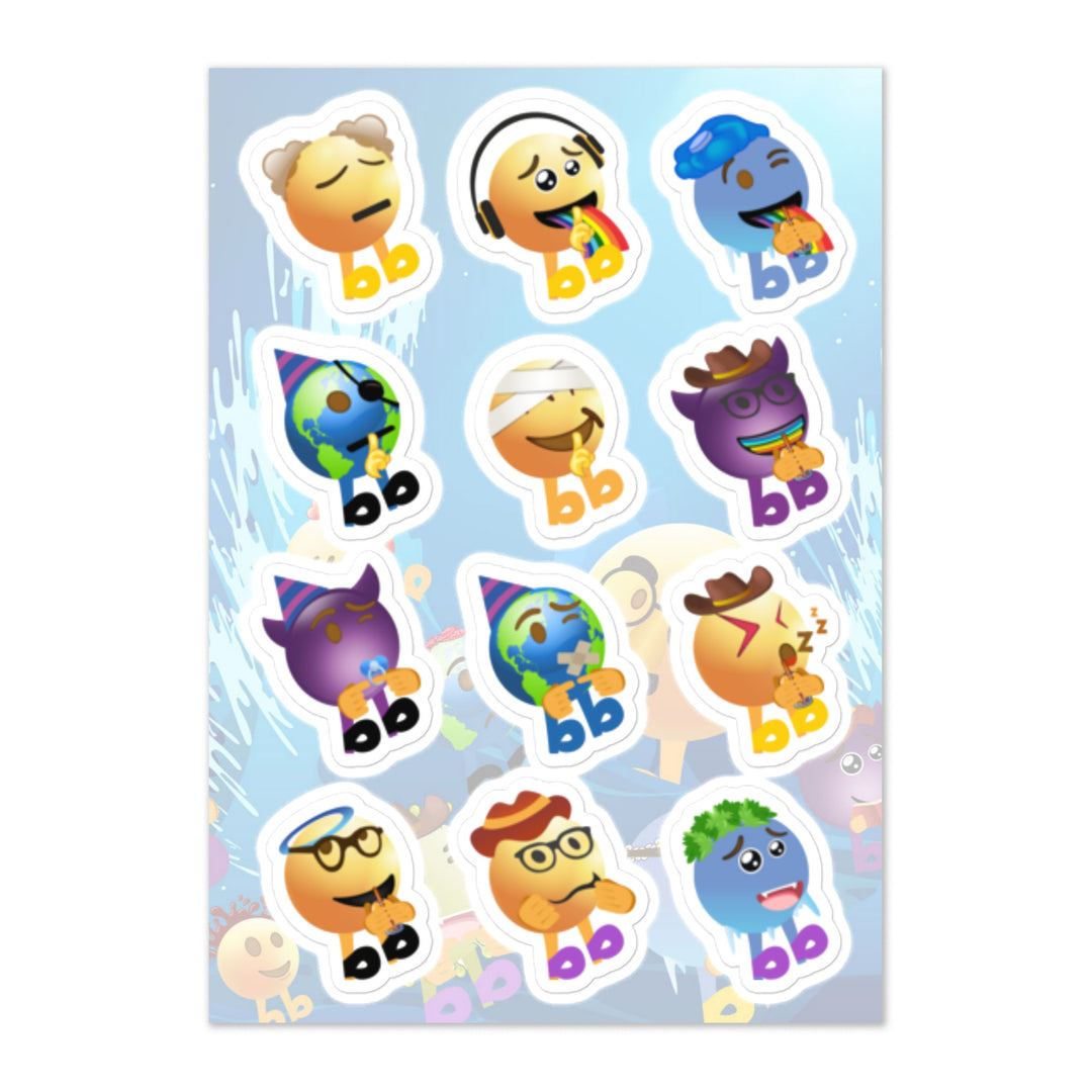 Megabb MaMa Stickers - Emojibb