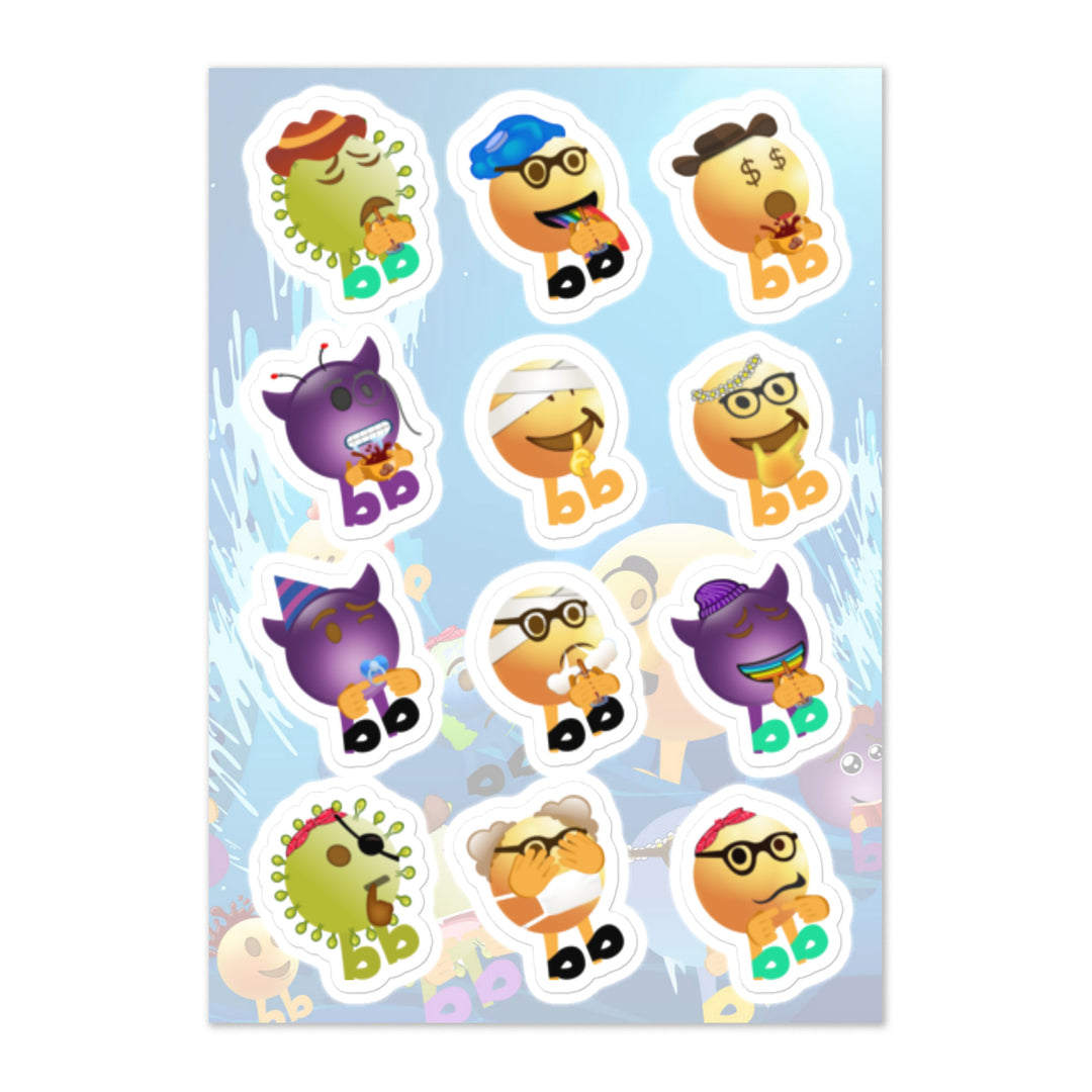 Megabb MaMa Stickers - Emojibb