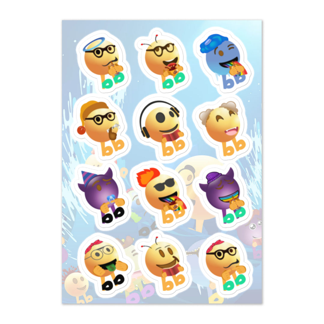 Megabb MaMa Stickers - Emojibb