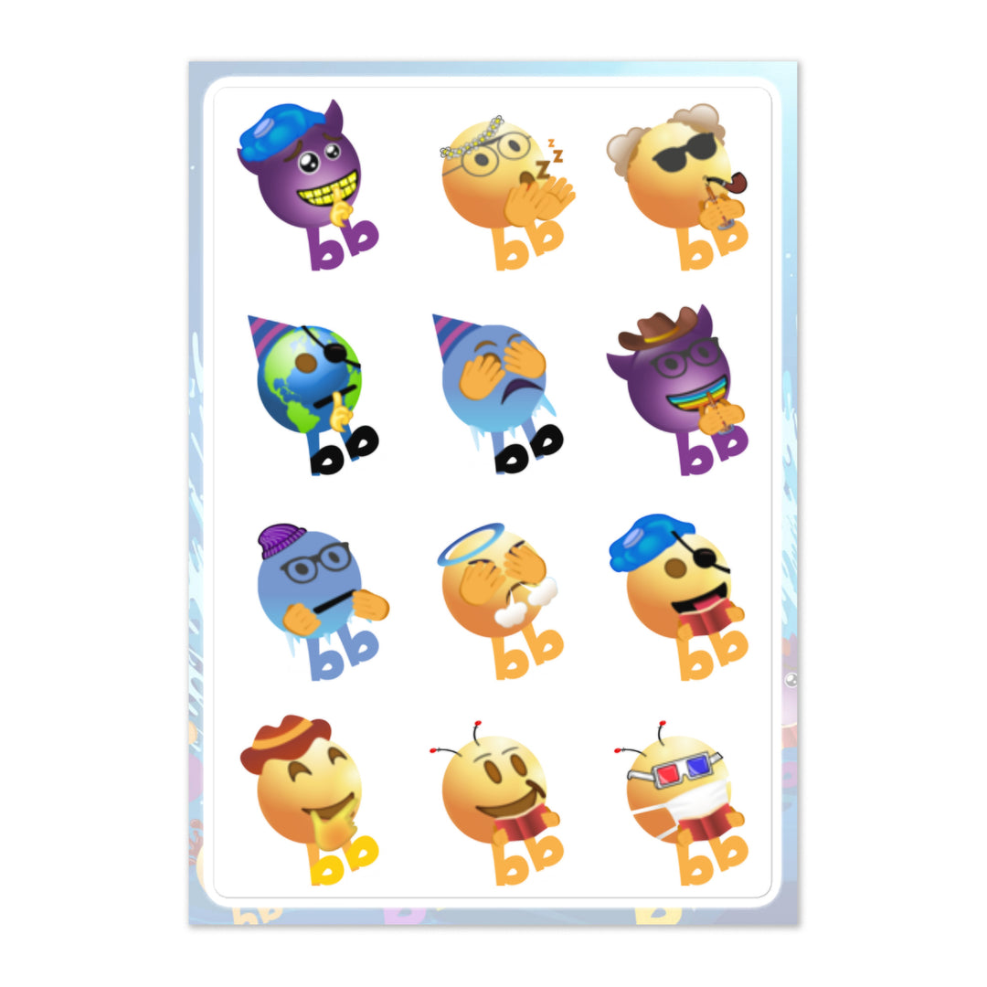 Megabb MaMa Stickers - Emojibb