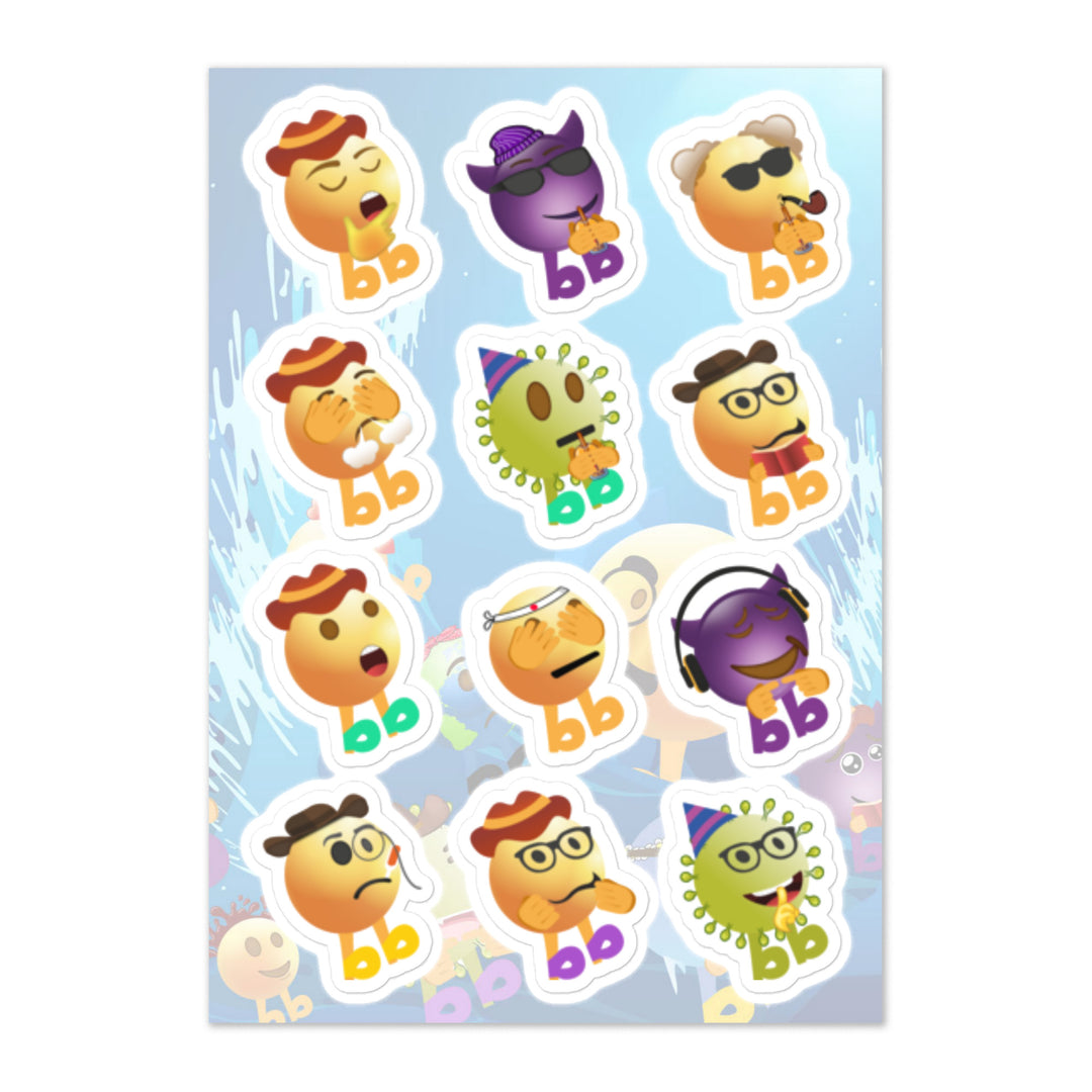 Megabb MaMa Stickers - Emojibb