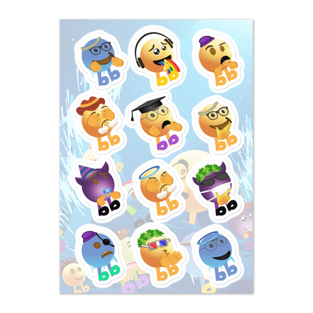 Megabb MaMa Stickers - Emojibb