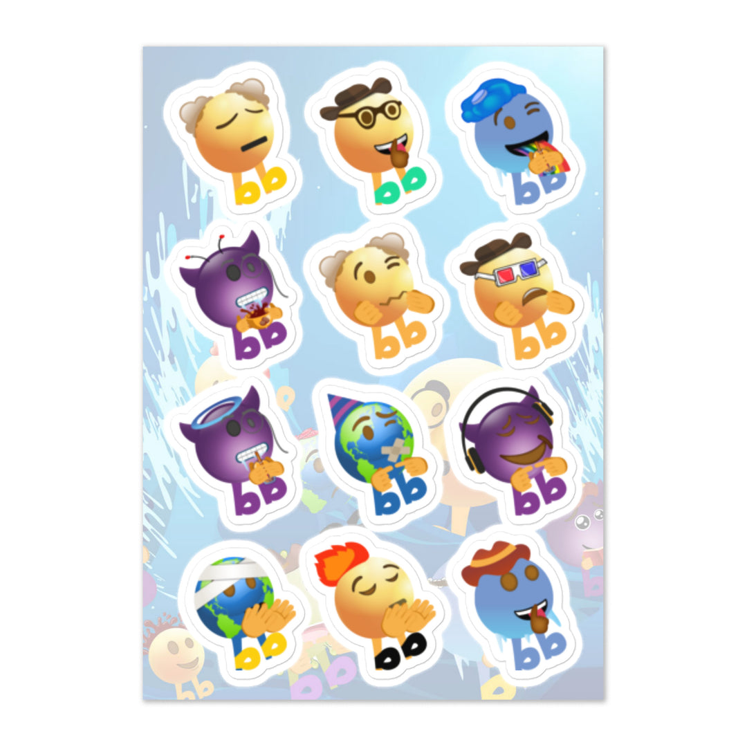 Megabb MaMa Stickers - Emojibb