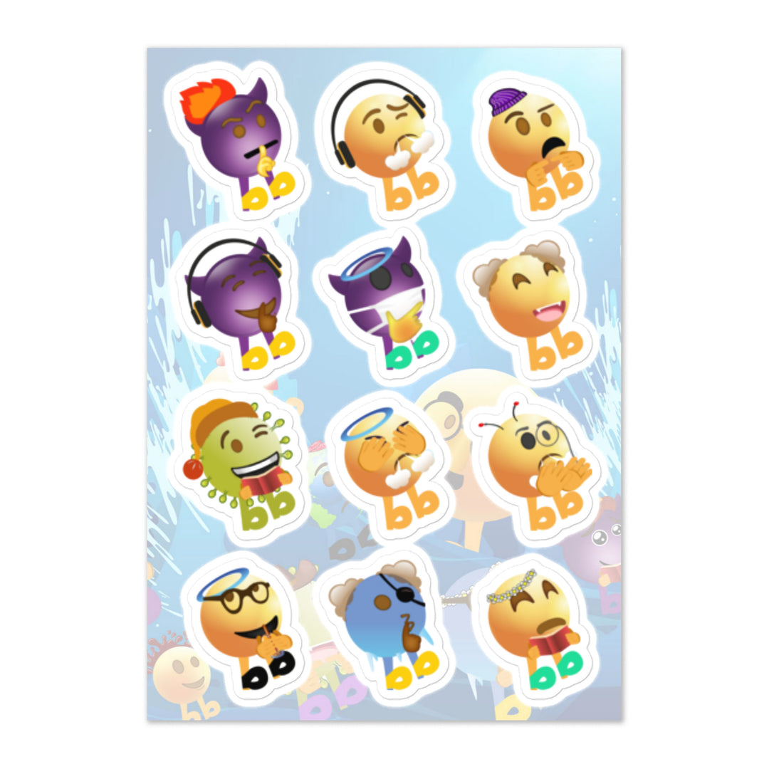 Megabb MaMa Stickers - Emojibb