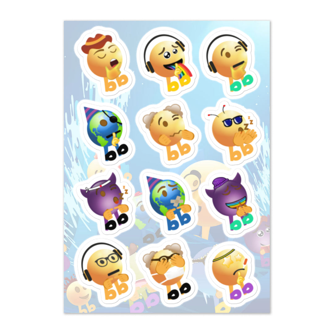 Megabb MaMa Stickers - Emojibb