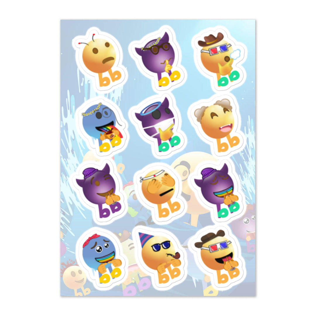 Megabb MaMa Stickers - Emojibb