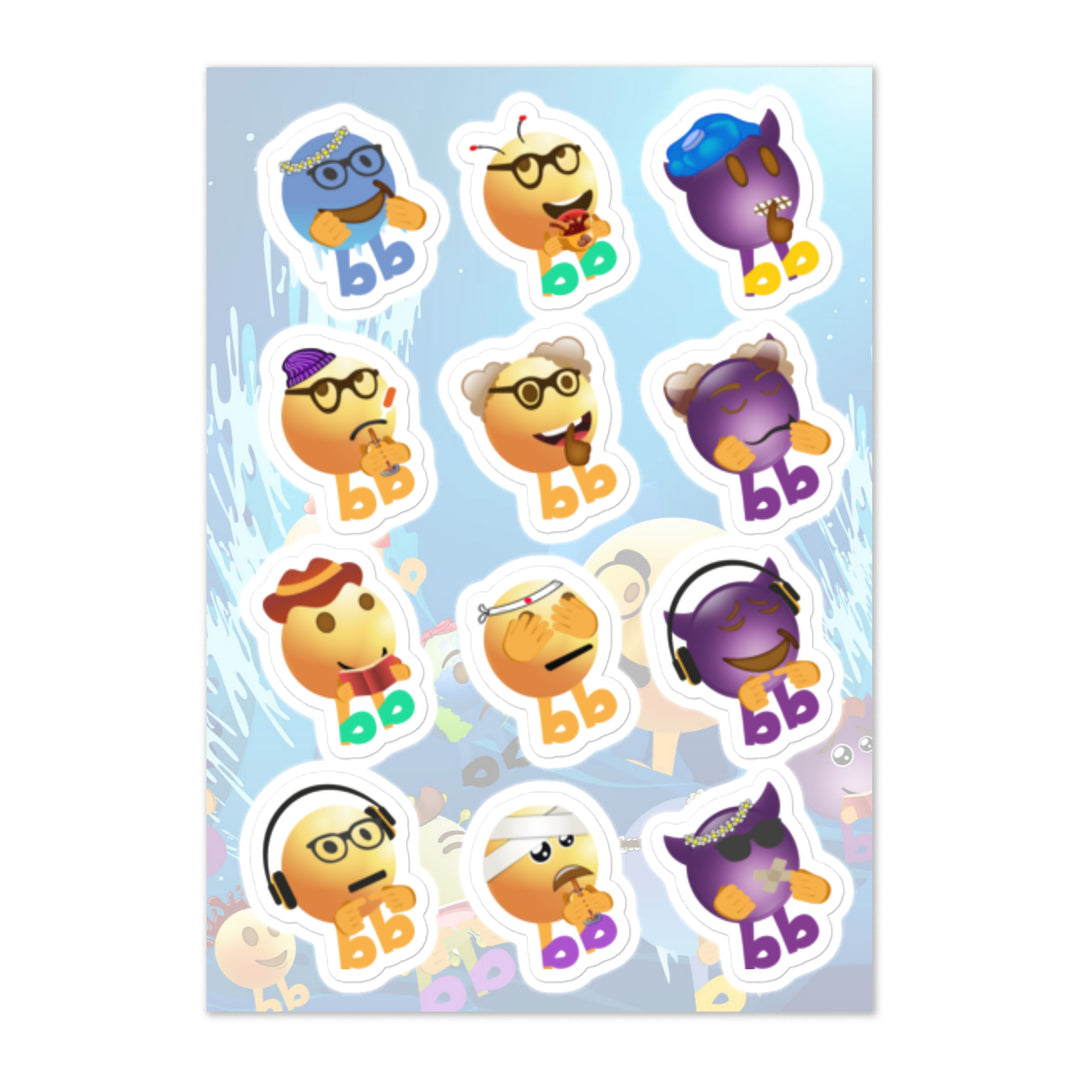 Megabb MaMa Stickers - Emojibb