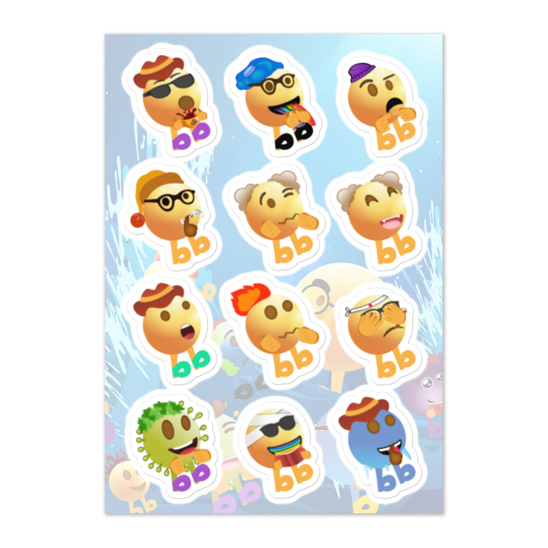 Megabb MaMa Stickers - Emojibb