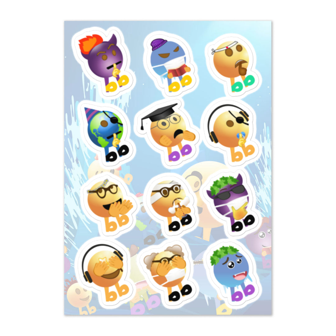 Megabb MaMa Stickers - Emojibb